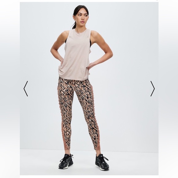 ADIDAS YOGA STUDIO TRAINING 7/8 TIGHTS LEGGINGS SIZE SMALL - Picture 3 of 15